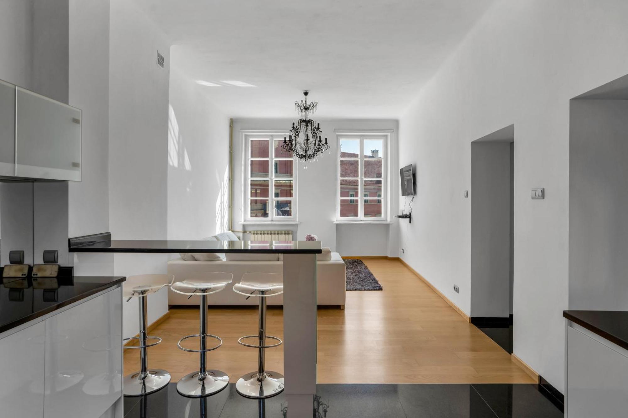 Warsaw Castle Apartments - Prime Location, Historic City Center, Castle View, Fast Internet - By Rentujemy Buitenkant foto